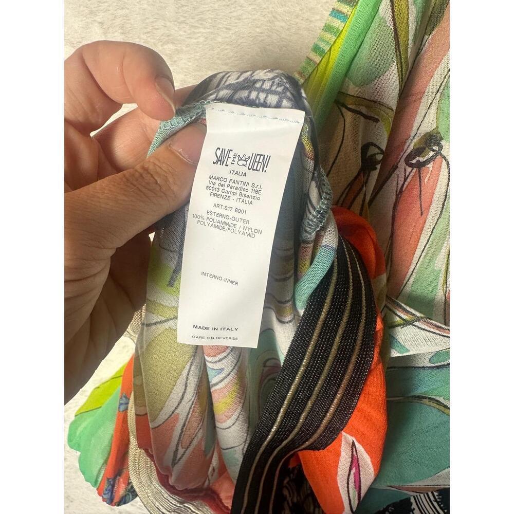 Save The Queen Multicolor Pattern Long Sleeves Co… - image 7